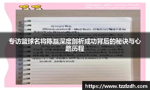 专访篮球名将陈磊深度剖析成功背后的秘诀与心路历程
